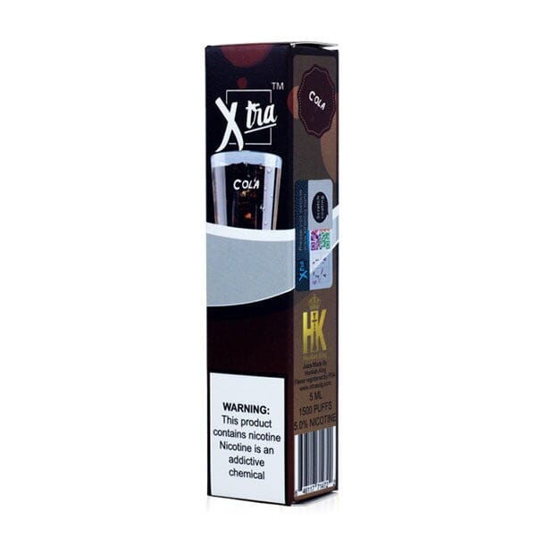 XTRA | Disposable 1500 Puffs (Individual) cola packaging