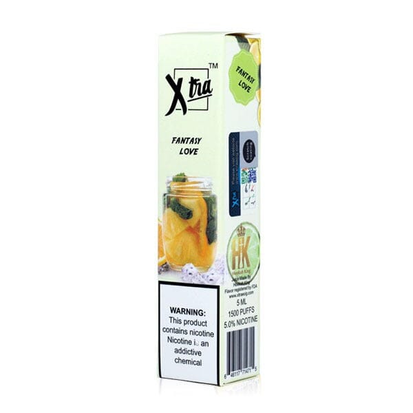 XTRA | Disposable 1500 Puffs (Individual) fantasy love packaging