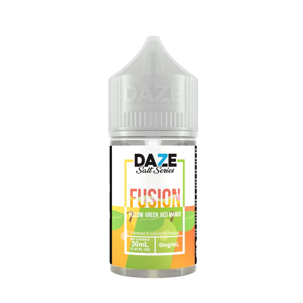 Yellow Green Red Mango by 7Daze Fusion Salt 30mL Bottle