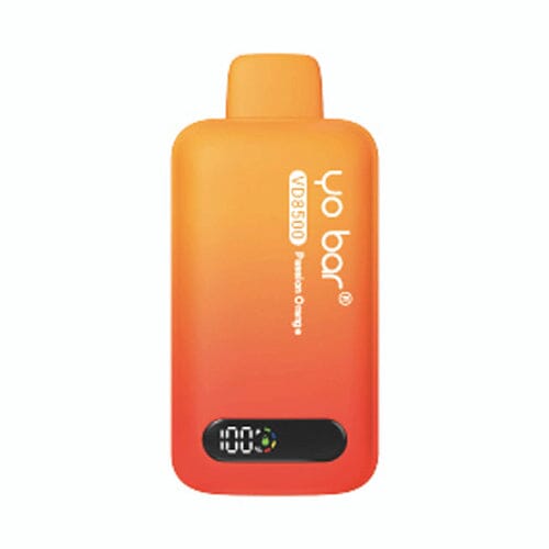 Yo Bar Disposable 8500 Puffs (16mL) passion orange