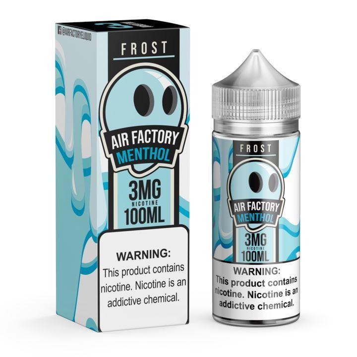 AIR FACTORY FROST | Menthol 100ML eLiquid with packaging