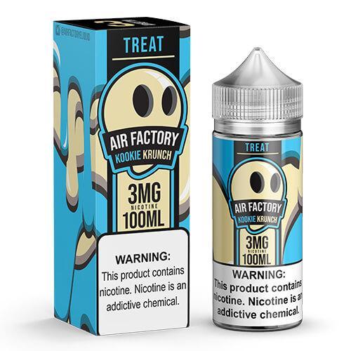 AIR FACTORY TREATS | Kookie Krunch 100ML eLiquid with packaging