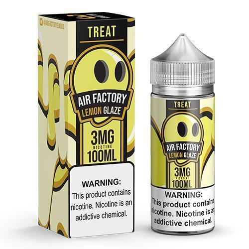 AIR FACTORY TREATS | Lemon Craze 100ML eLiquid with packaging