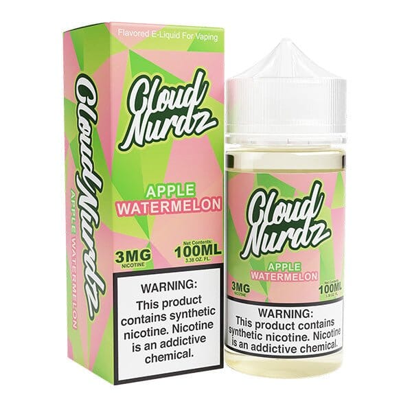 Apple Watermelon by Cloud Nurdz 100ml with packaging