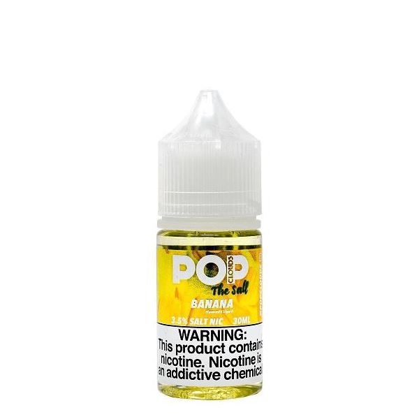 Banana by Pop Clouds Salt 30ML bottle