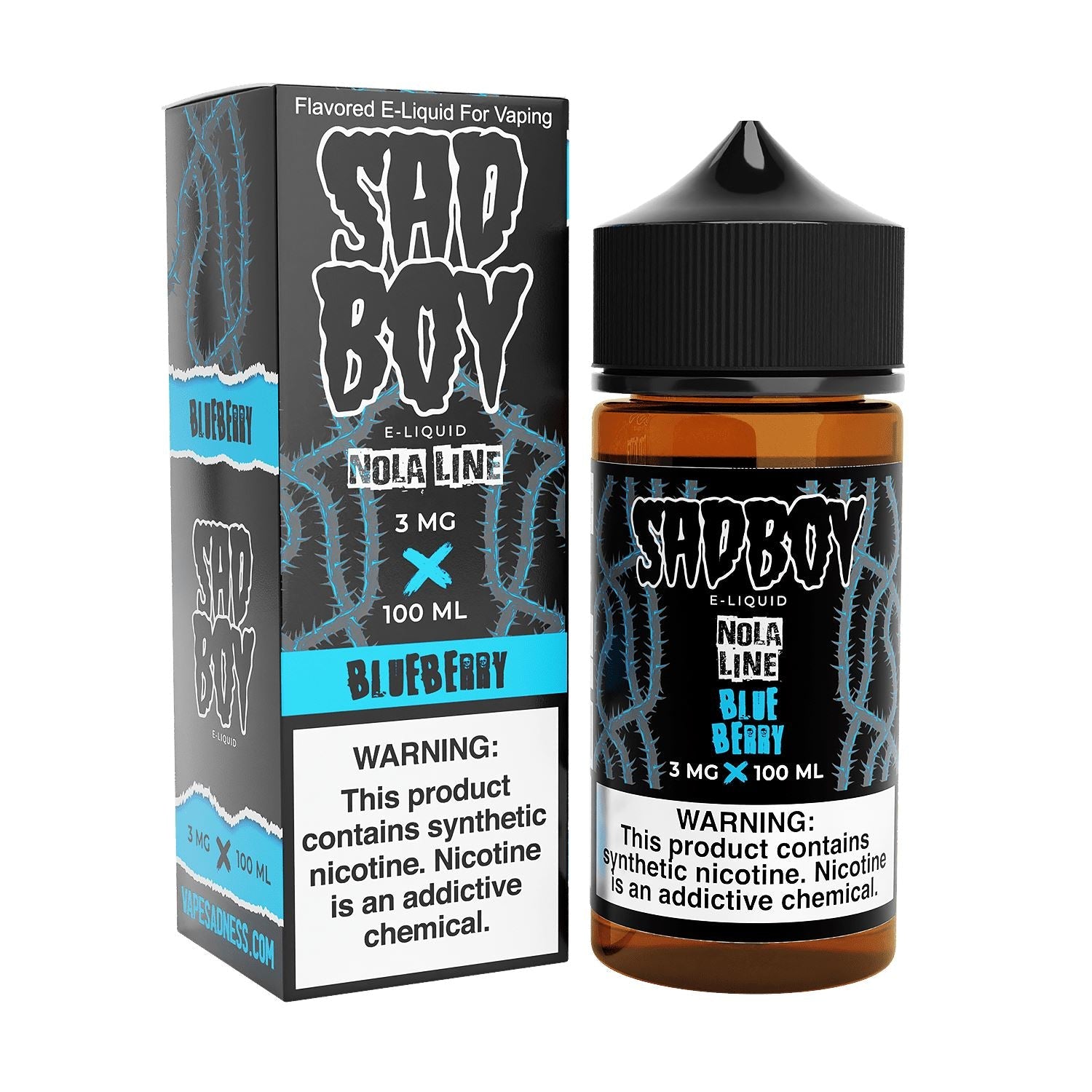 Berrynola Nolabar by Sadboy 100ml with packaging