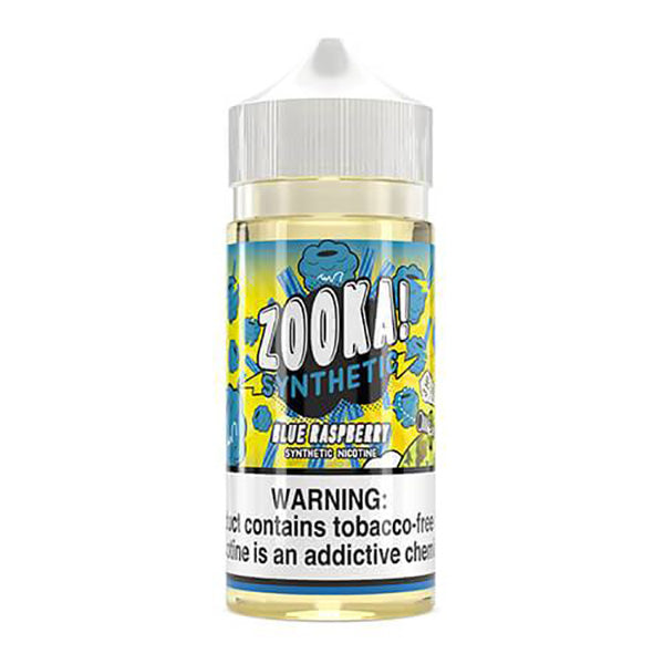 Blue Raspberry by Zooka E-Liquid bottle