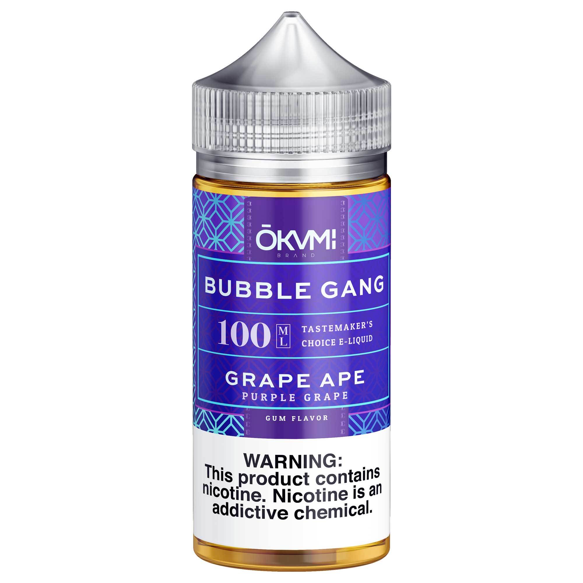 Grape Ape by Bubble Gang e-Liquid 100ml bottle