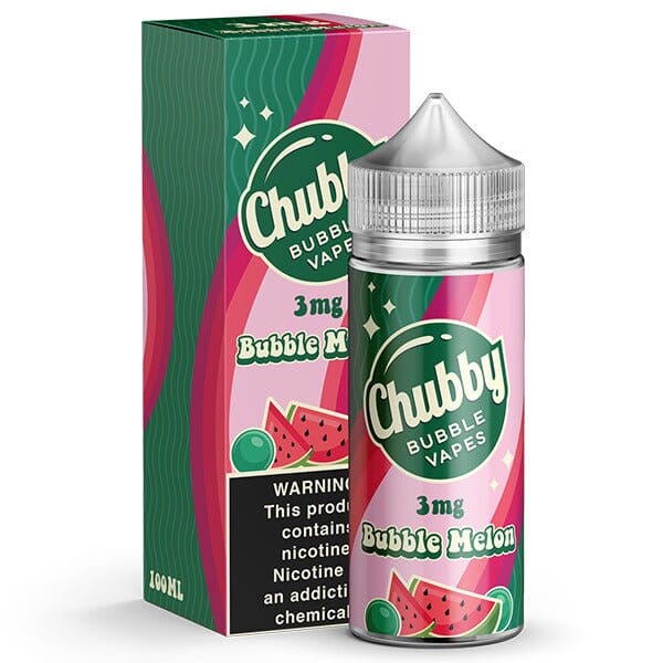 Bubble Melon by Chubby Bubble Vapes Series 100mL with Packaging