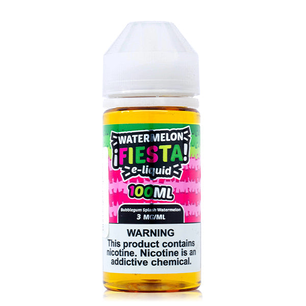 Bubblegum Splash by Watermelon Fiesta E-liquid 100mL Bottle