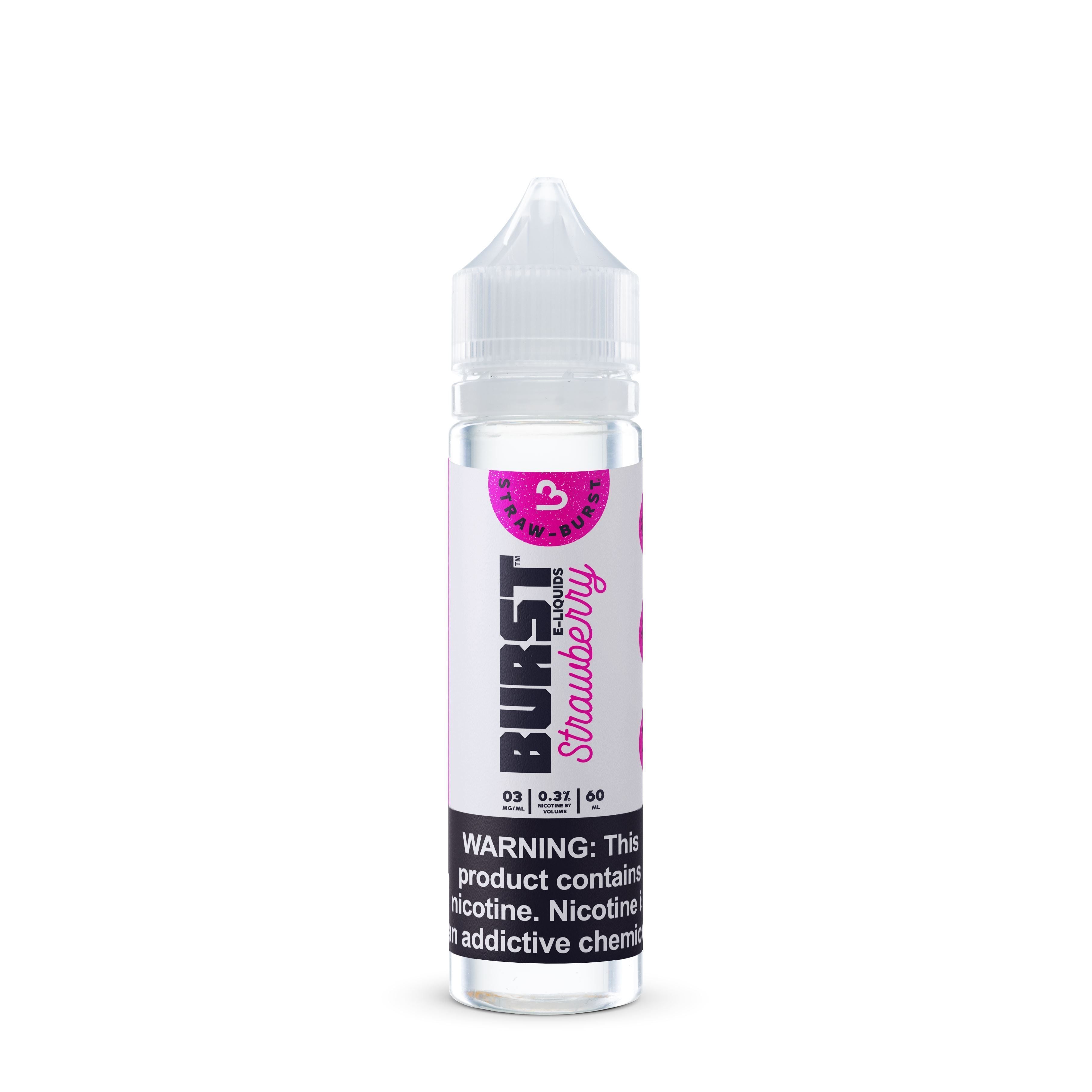 Strawberry by Burst 60ml bottle