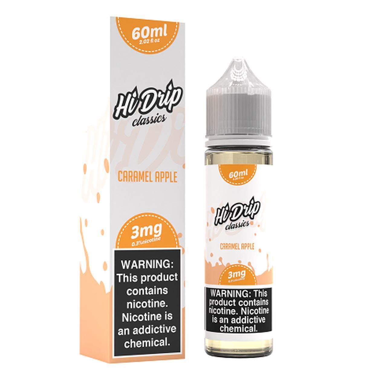 Caramel Apple by Hi-Drip Classics E-Liquid 60ML with packaging