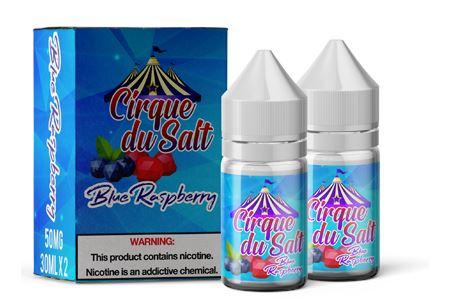 CIRQUE DU SALT | Blue Raspberry 2X30ML eLiquid with packaging