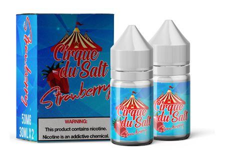 CIRQUE DU SALT | Strawberry 2X30ML eLiquid with packaging