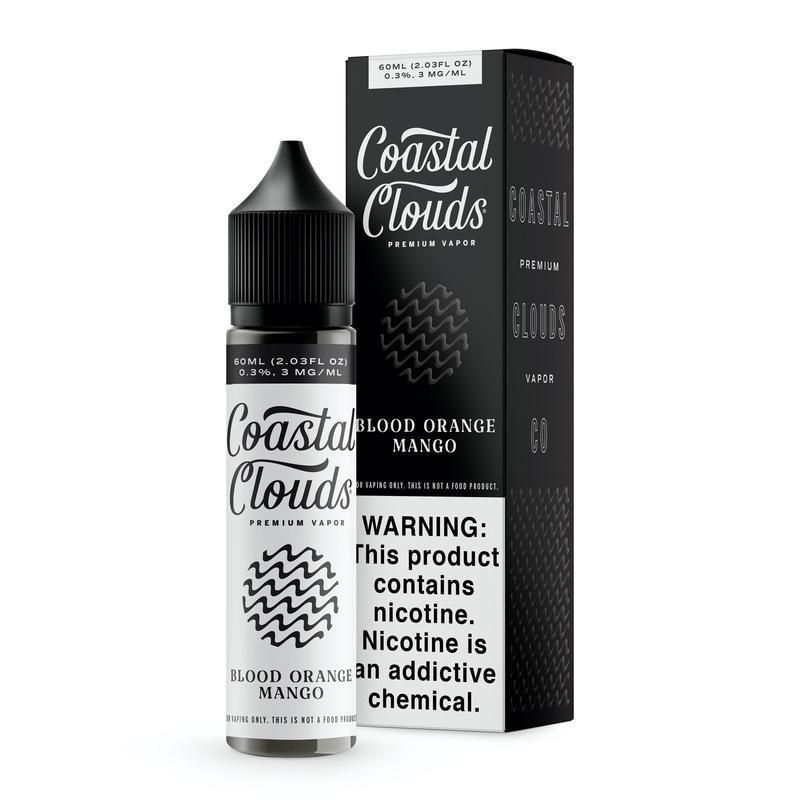 Blood Orange Mango by Coastal Clouds 60ml with packaging