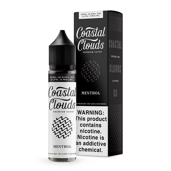 Menthol by Coastal Clouds 60ml with packaging