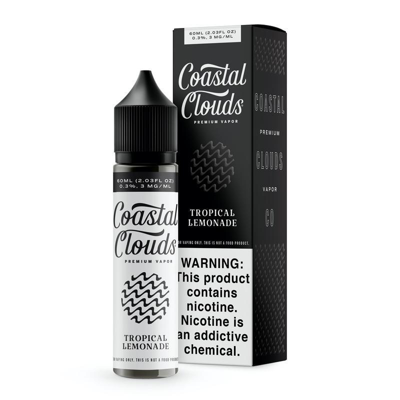 Tropical Lemonade by Coastal Clouds 60ml - (Papaya Punch) with packaging