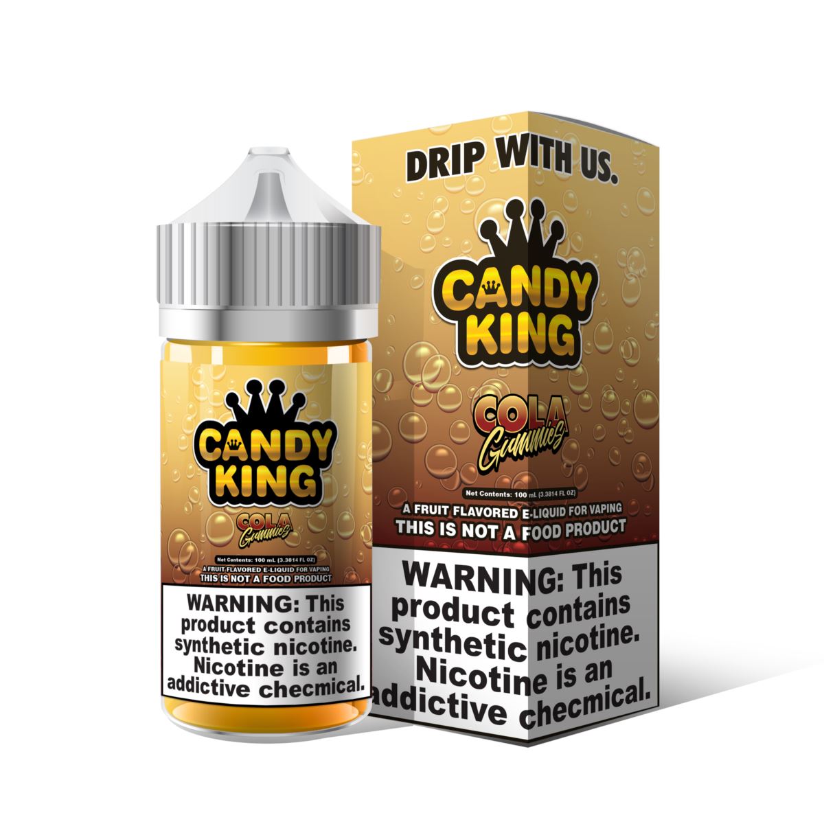 Cola Gummies By Candy King Series | 100ML with Packaging