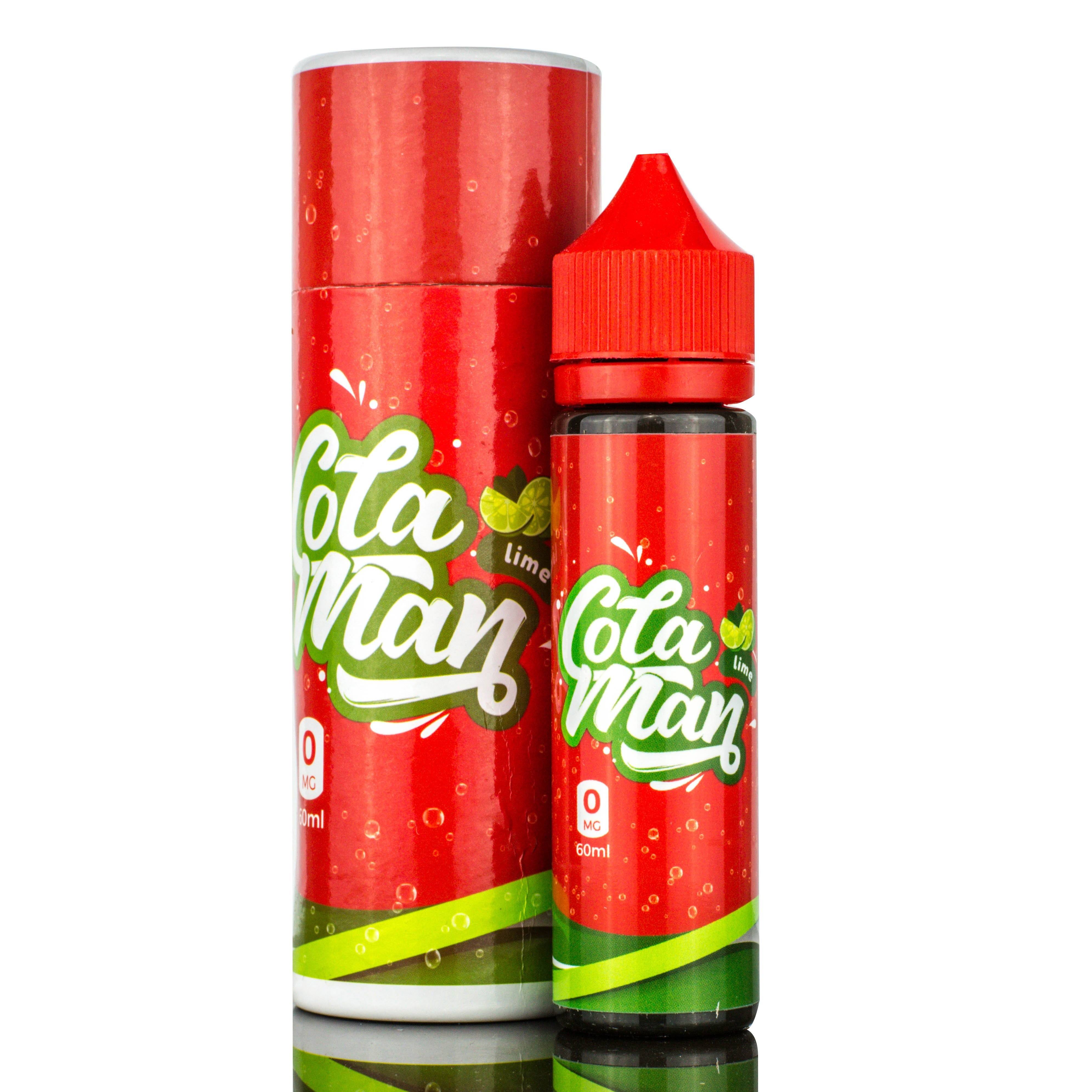 Cola Man Lime by Shijin Vapor 60ml with packaging