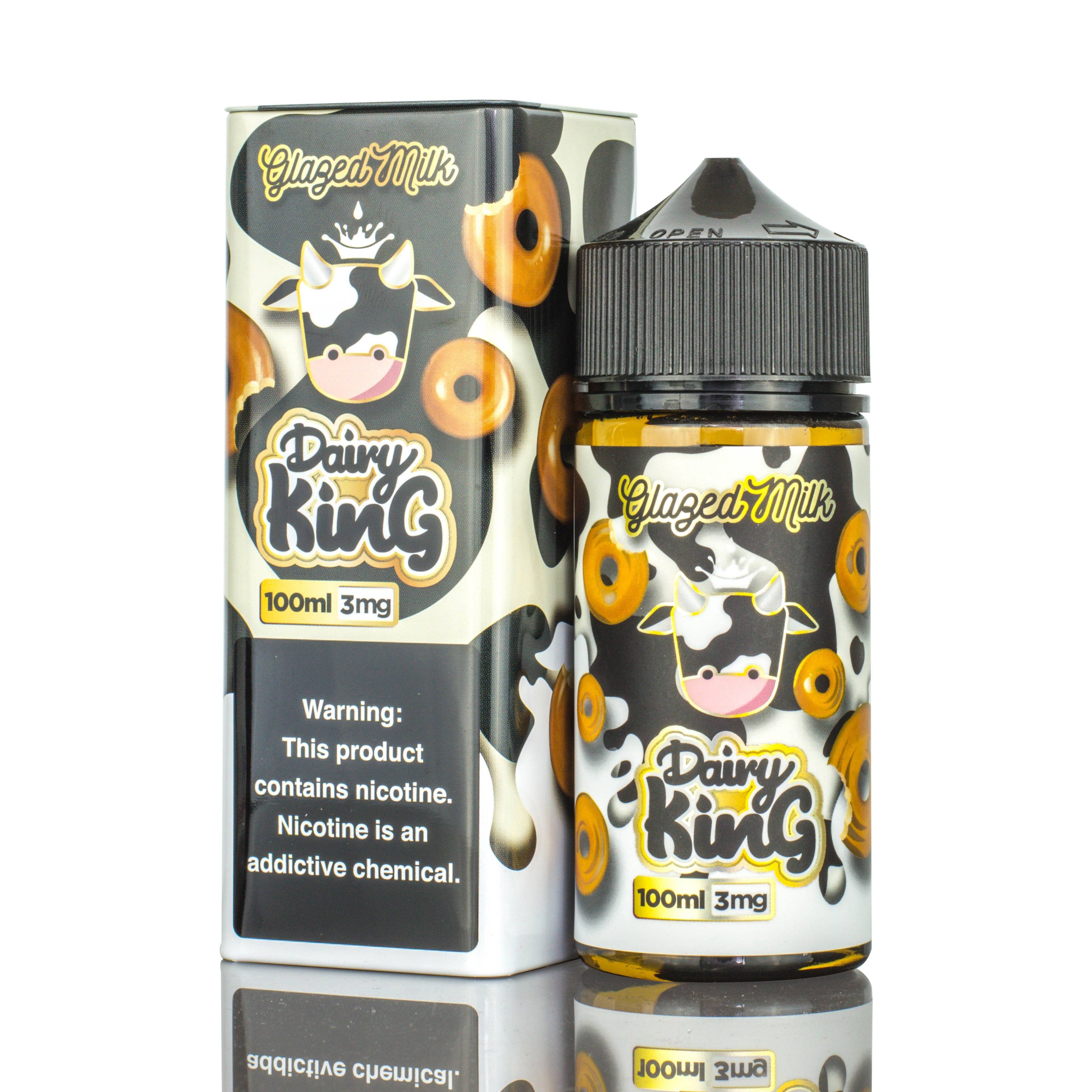 Dairy King | Glazed Milk eLiquid with packaging