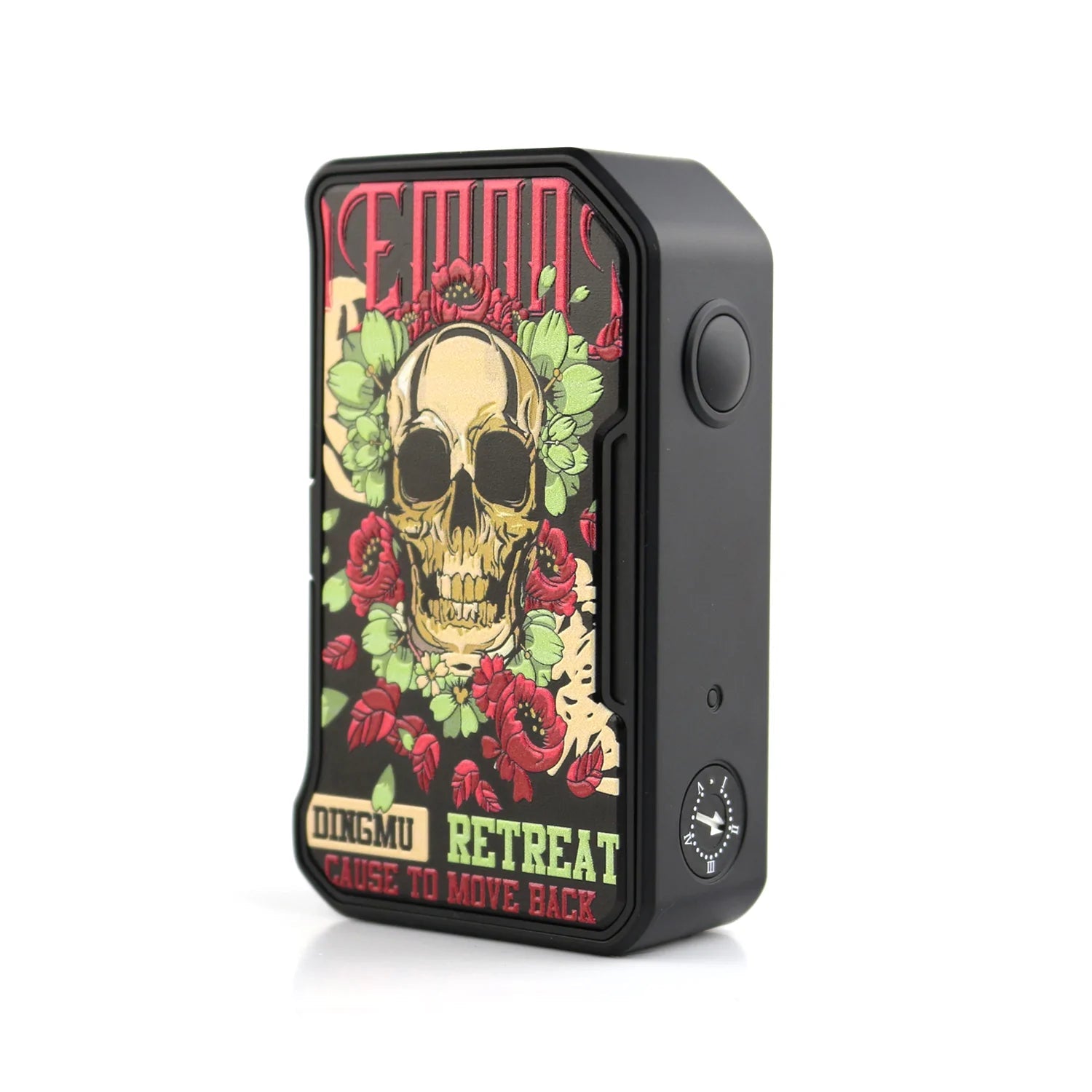 Dovpo MVV II Box Mod - Skull Roses Black