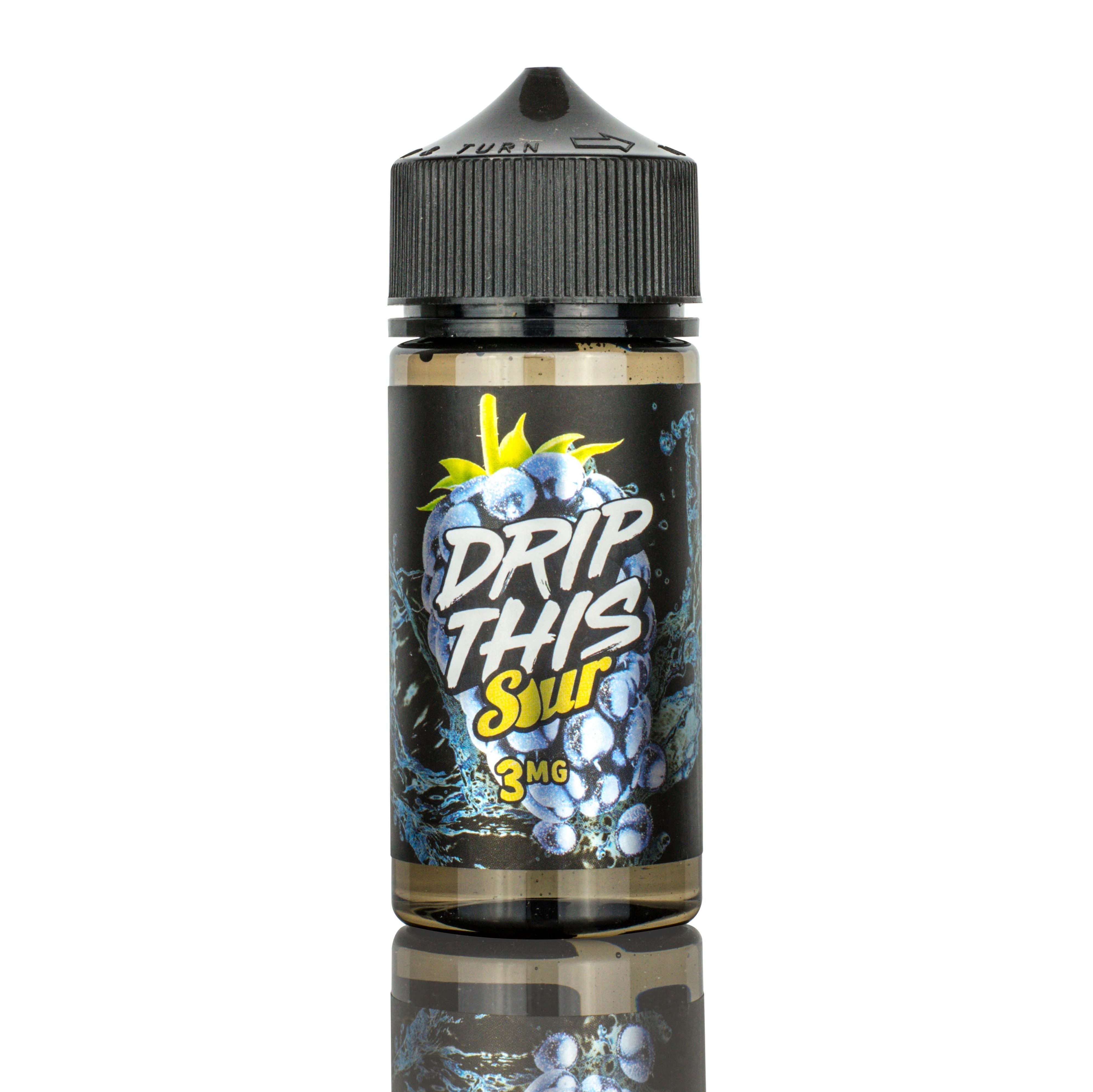 DRIP THIS | Sour Blue Raspberry eLiquid bottle