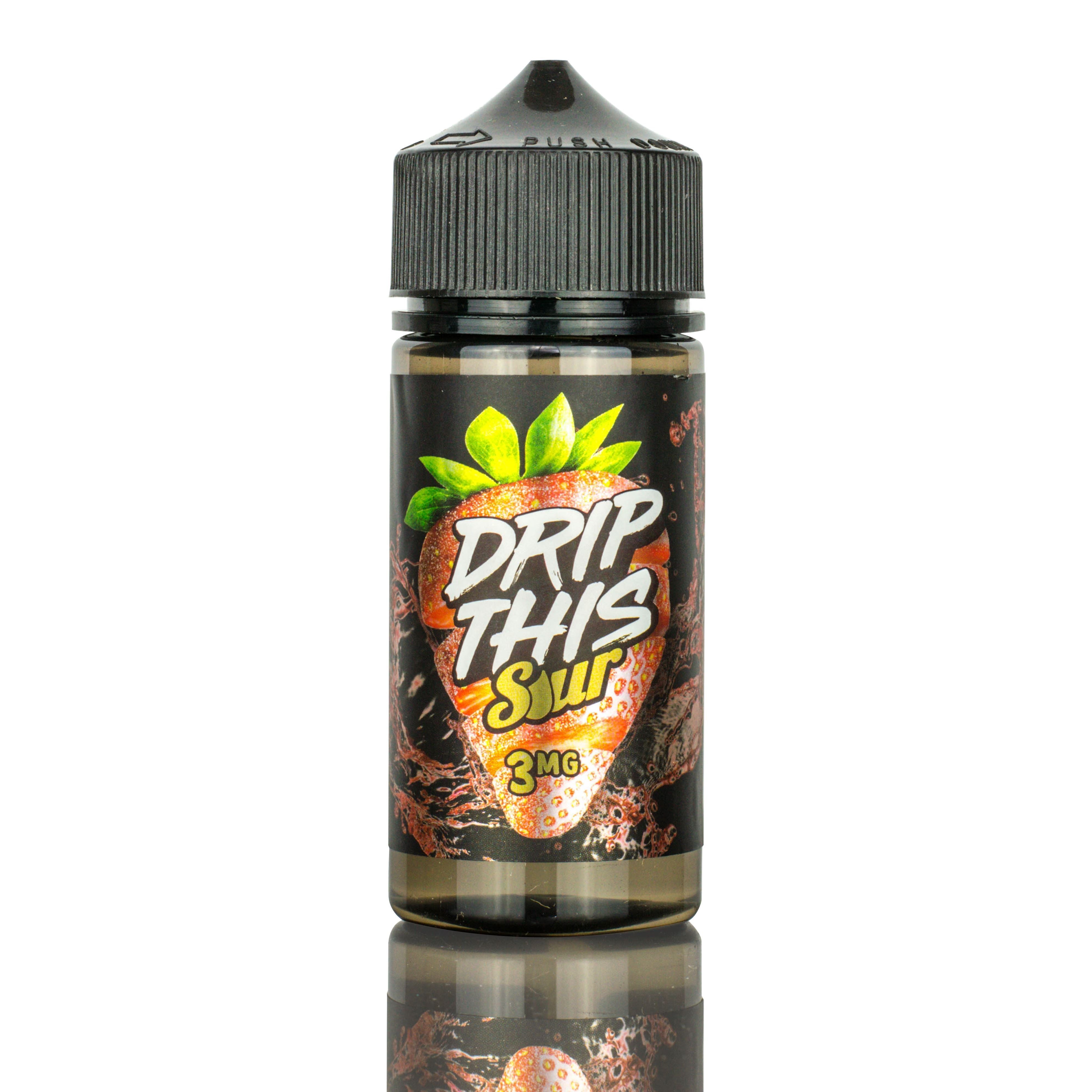 DRIP THIS | Sour Strawberry eLiquid bottle