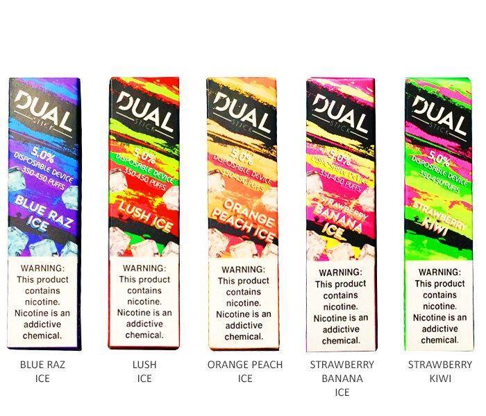 Dual Stick Disposable E-Cigs (Individual) group photo