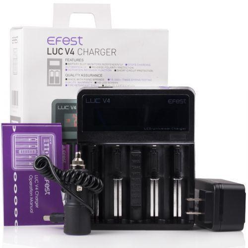 Efest LUC V4 Smart Charger - Set with packaging