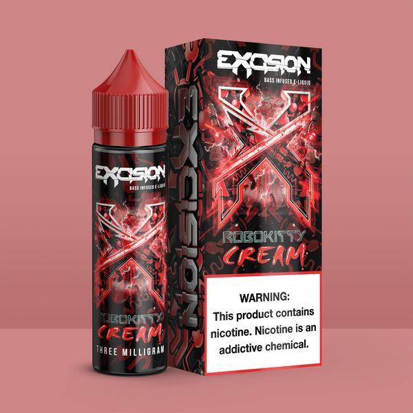 Robokitty Cream by Alt Zero - Excision Series 60ml with background