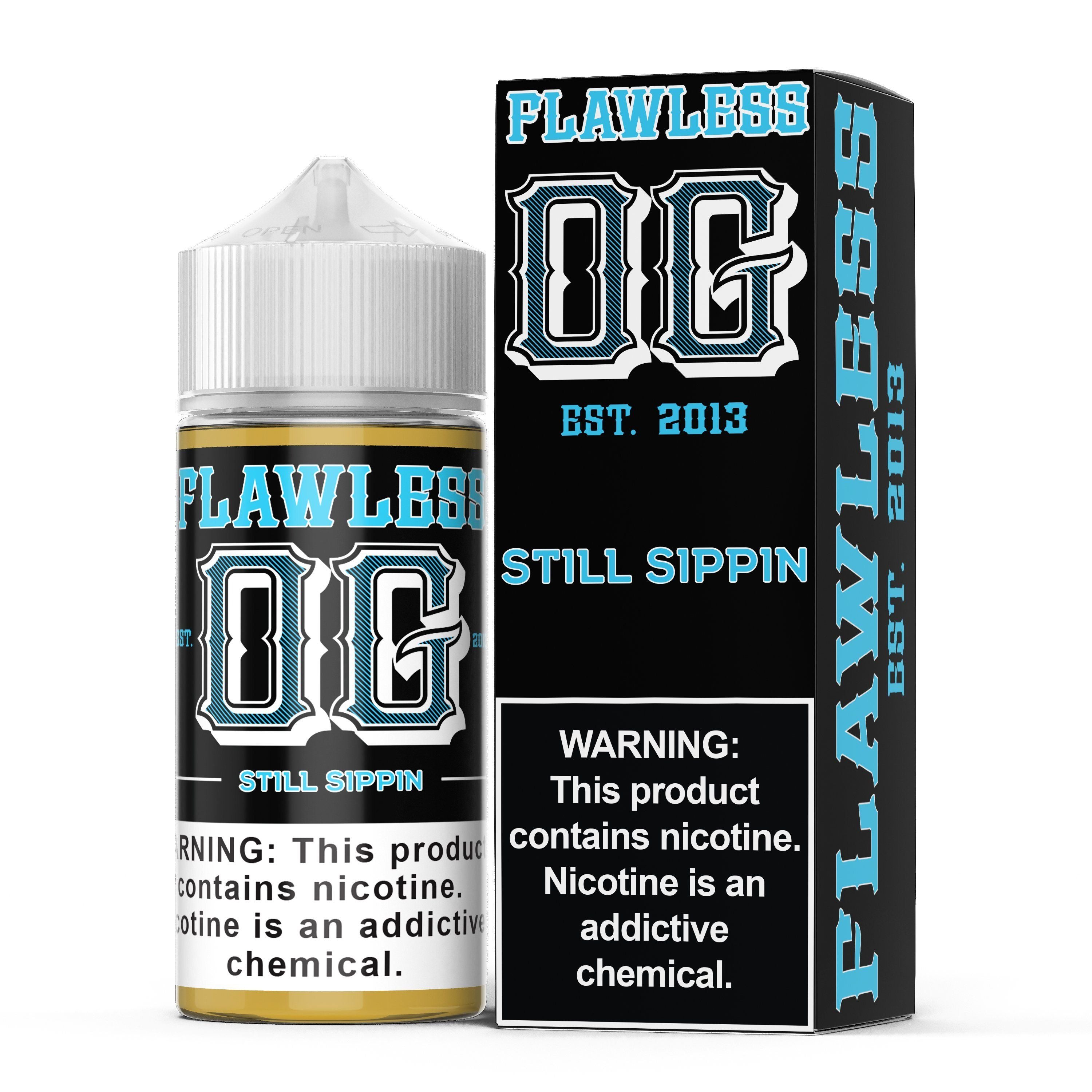 Still Sippin by Flawless OG E-Liquid 100ml  with packaging