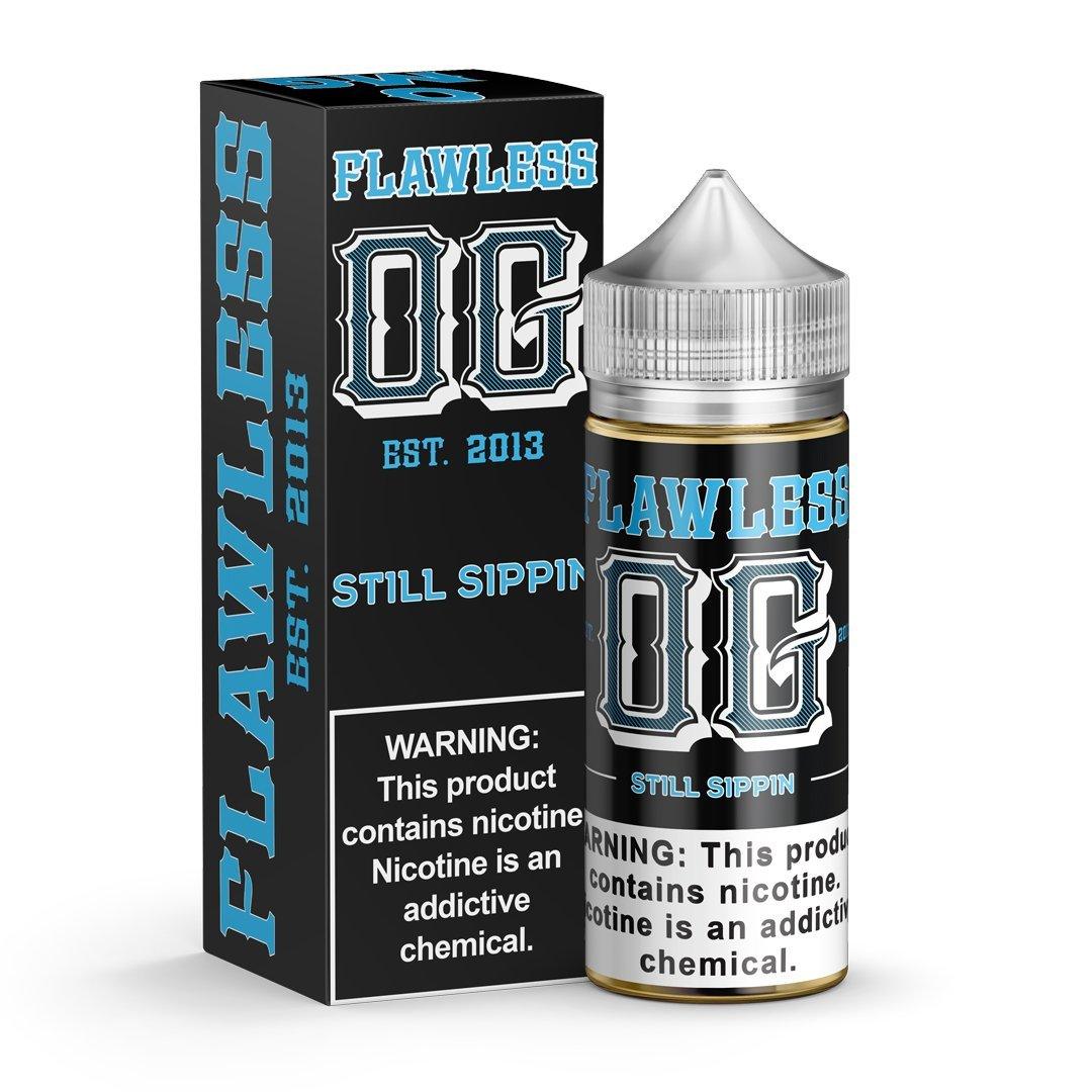 Still Sippin by Flawless OG E-Liquid 100ml with packaging