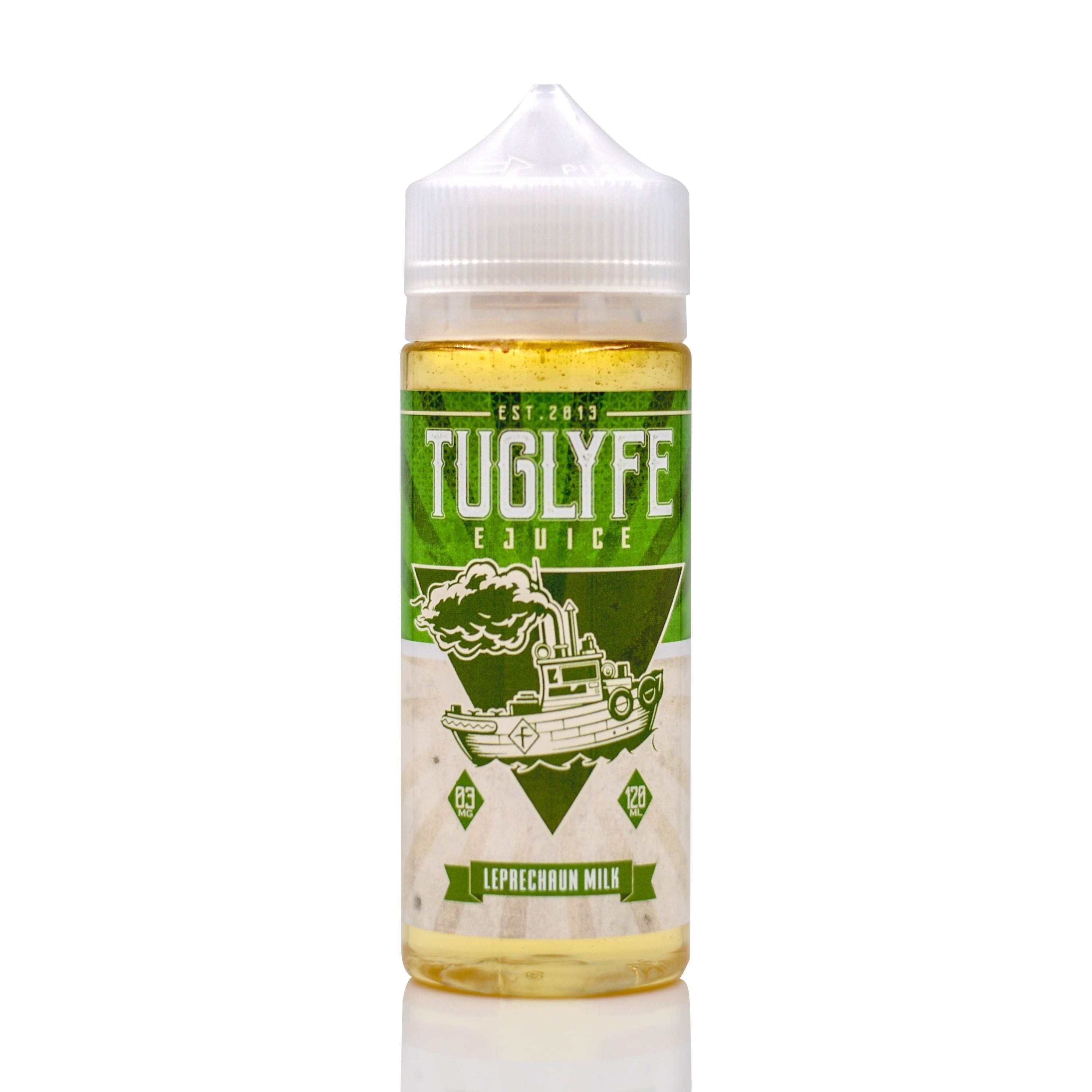 FLAWLESS | TUGLYFE | Leprechaun Milk Eliquid bottle