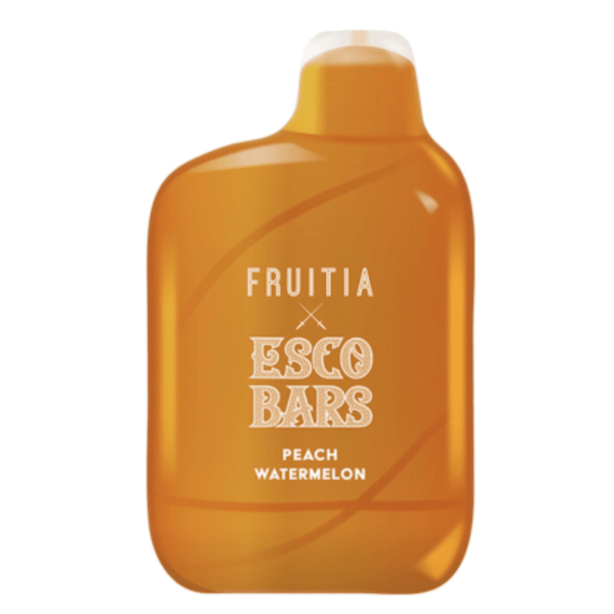 Fruitia Esco Bars 6000 Puffs | 15mL peach watermelon