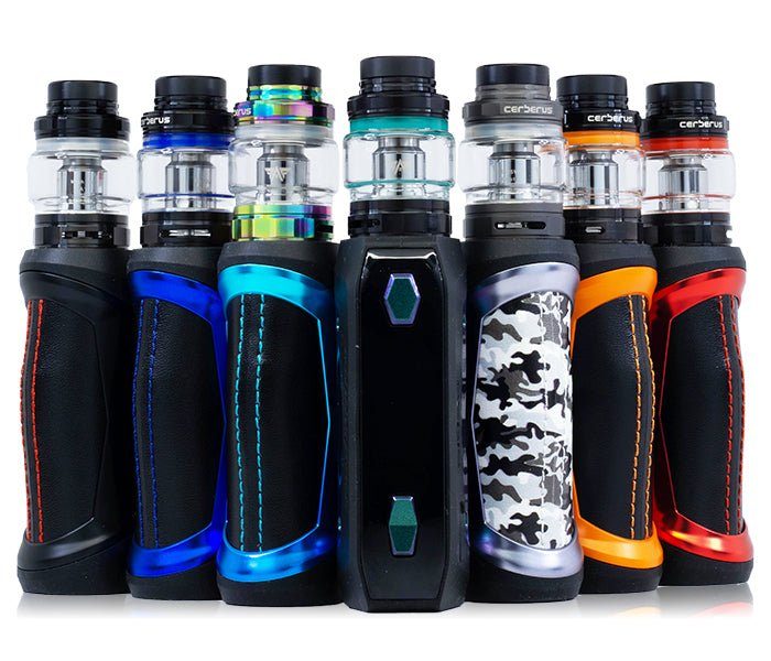 GeekVape Aegis Solo Kit 100w Group Photo