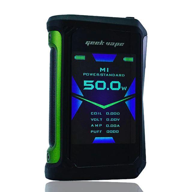 GeekVape Aegis X 200W Mod green black