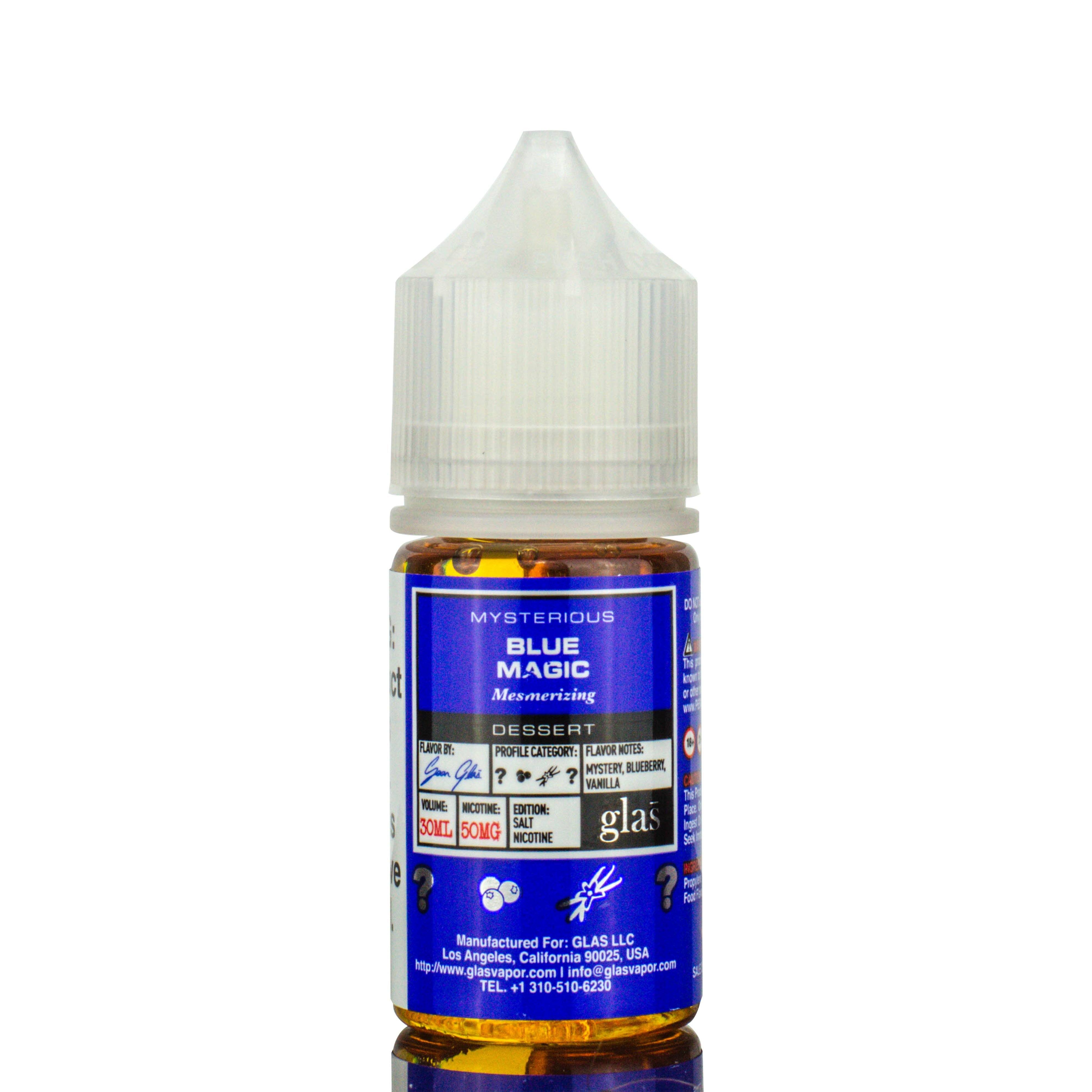 Blue Magic by Glas Basix Nic Salts 30ml bottle