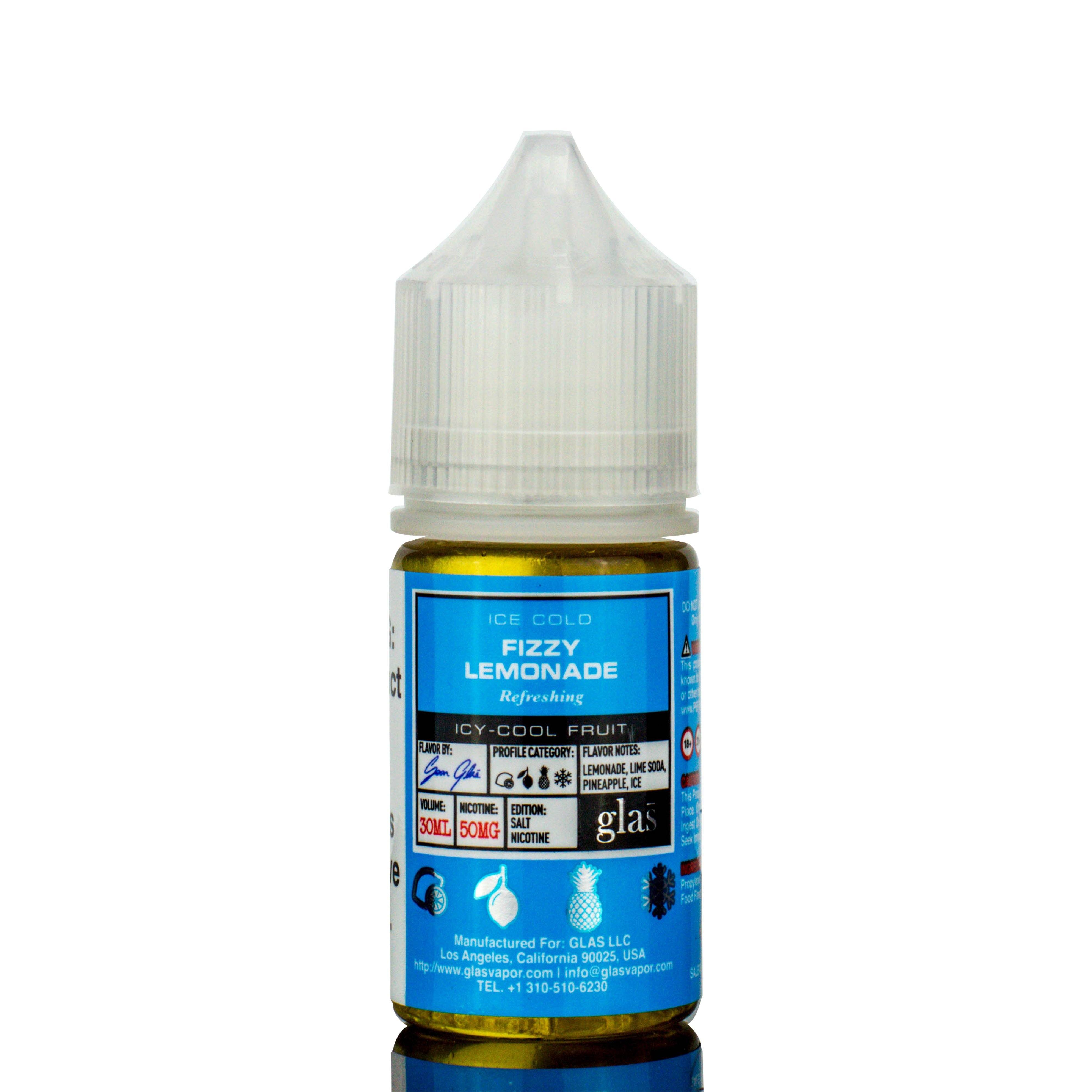  Fizzy Lemonade by Glas BSX Salts TFN 30ml bottle