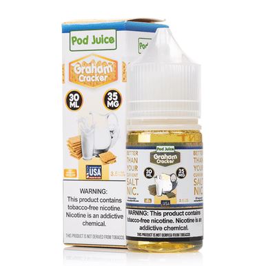 Graham Cracker by Pod Juice Salts Series 30ml with Packaging