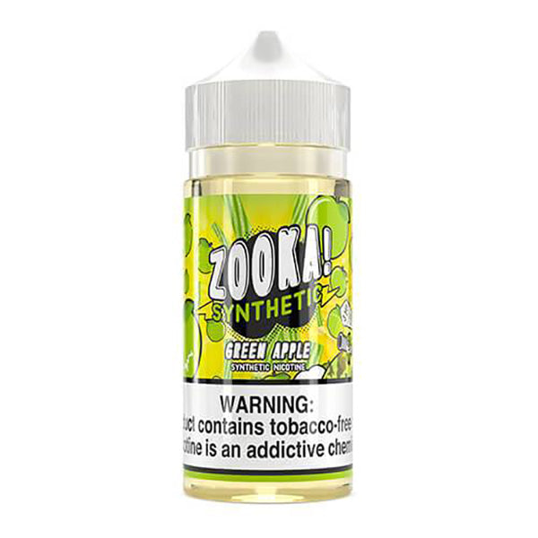 Green Apple by Zooka E-Liquid bottle