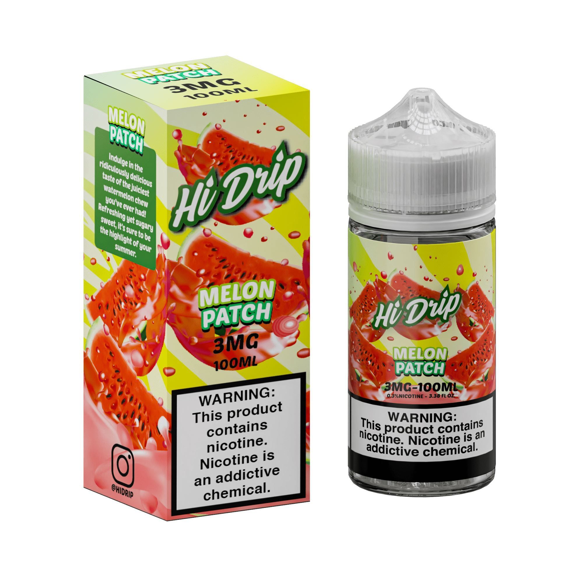  Melon Patch by Hi Drip E-Liquid 100ml with packaging