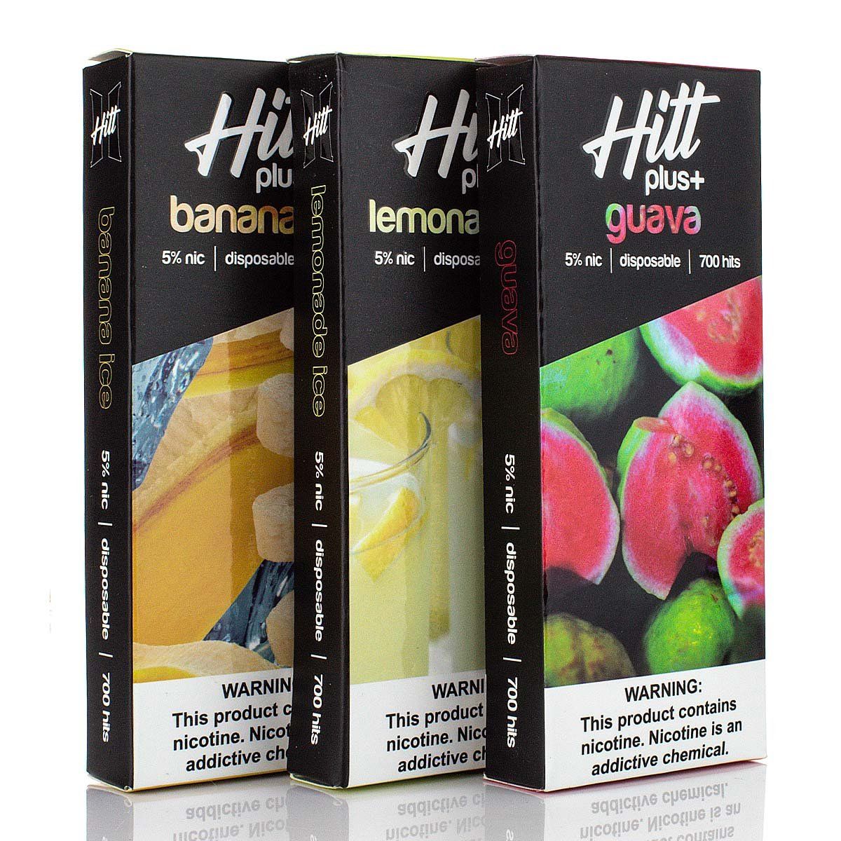 HITT | PLUS Disposable E-Cigs - Individual group photo