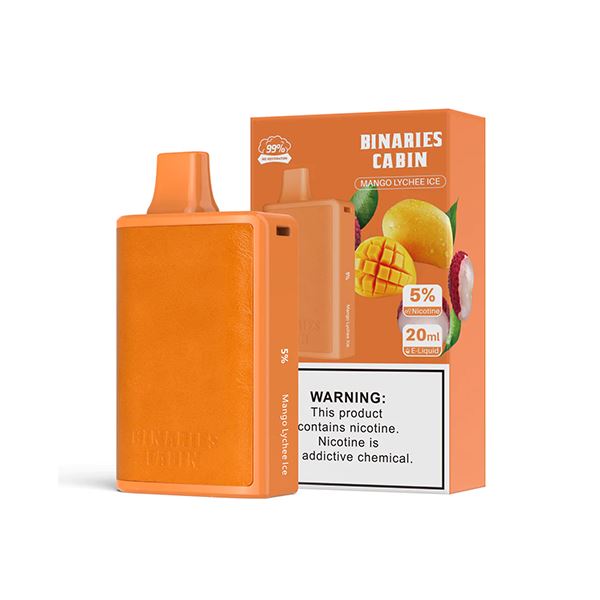 HorizonTech - Binaries Cabin Disposable 10,000 puffs 20mL mango lychee ice