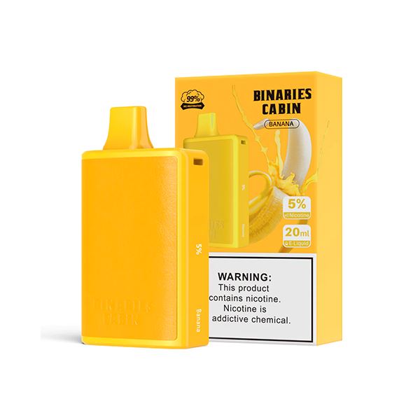 HorizonTech - Binaries Cabin Disposable 10,000 puffs 20mL banana