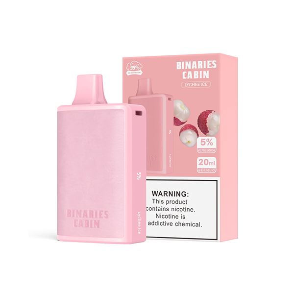 HorizonTech - Binaries Cabin Disposable 10,000 puffs 20mL lychee ice