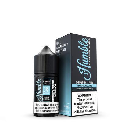 Blue Raspberry Menthol by Humble Salts 30ml with packaging