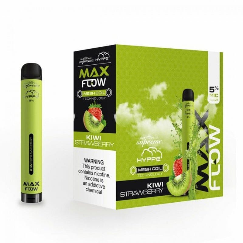 Hyppe Max Flow Mesh Disposable | 2000 Puffs | 6mL kiwi strawberry with packaging