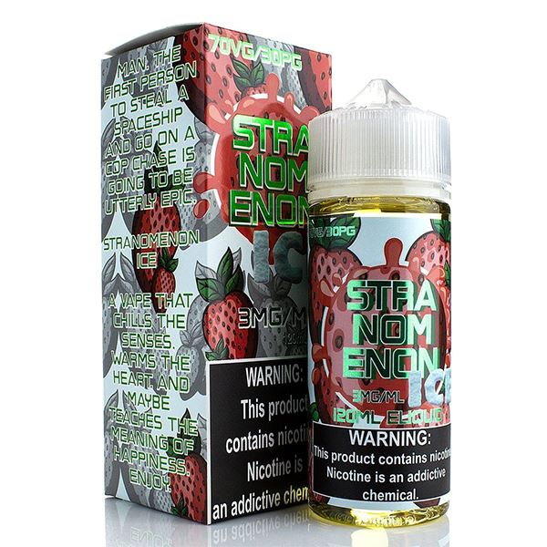  ICE Stranomenon by Nomenon E-Liquid 120ml with packaging