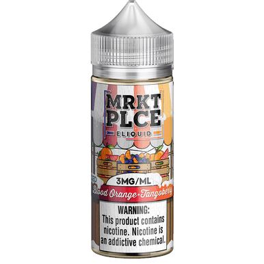 Iced Blood Orange Tango Berry by MRKT PLCE 100ML Bottle