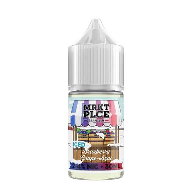 Iced Brazberry Grape Acai by MRKT PLCE salts 30ML Bottle